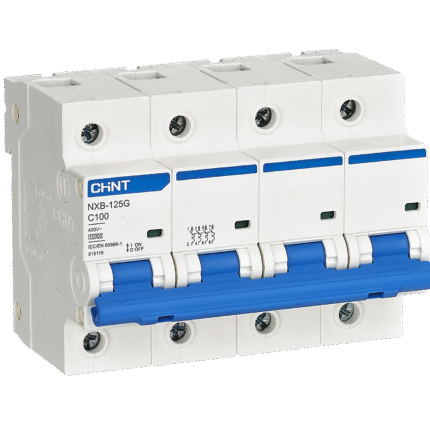 NXB-125G Miniature Circuit Breaker – 4 Pole, 125 Amp