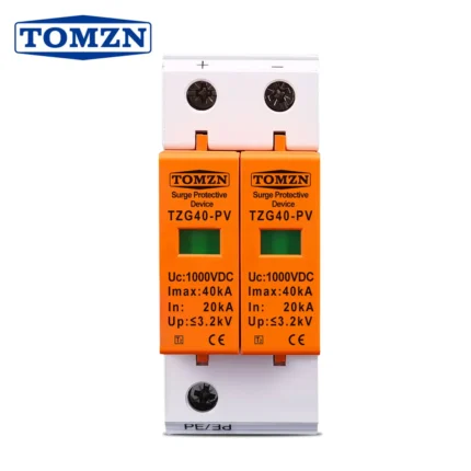 TOMZN SPD-DC40 | 2P DC 40KA Surge Protection Device